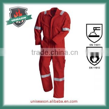 Aramid flame retardant coverall