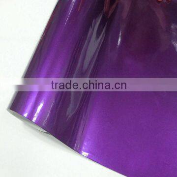 New Arrival Fashion Hot Sale Colored Glossy Metallic Chrome Pearl Film For Car Wrapping