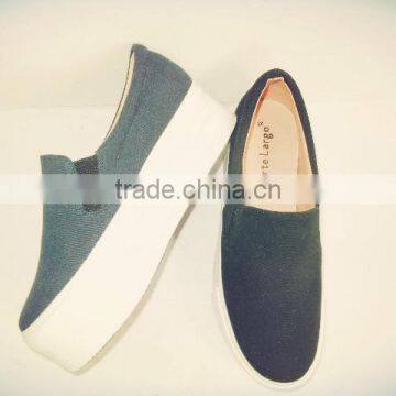Hot Sale, 2014 New Style Spring/Winter Shoes, Canvas Sponge Cake Shoes, Flange and Flat Base Shoes for Women photo-4