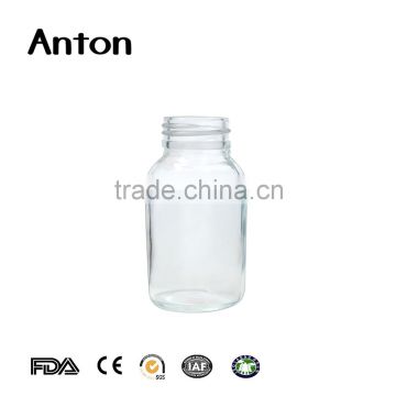 6oz 2016 hot sell Stocked Eco Friendly Feature and Glass Material milk bottle Transparent Milk Glass Bottle