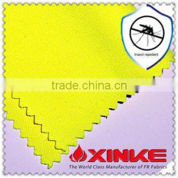 wholesale yellow insect repellent fabric non toxic