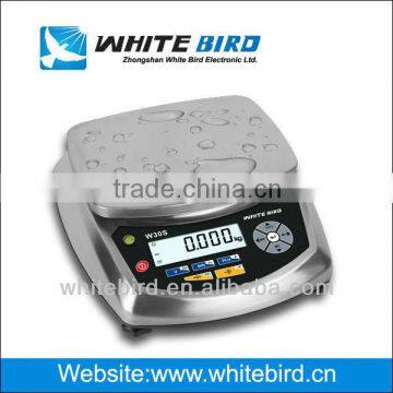 weighing scale W30S, IP65 protection, checkweighing, counting, SUS 304 stainless steel structure