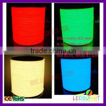 on sale!!! mono neon LED rope light