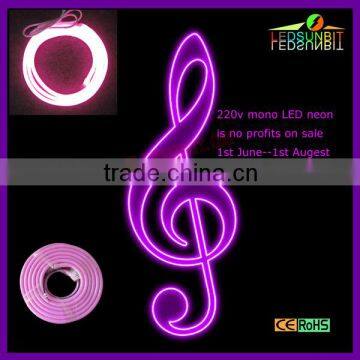 single multicolor led neon flex for making neon signs for home bar