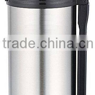 2014 hot sale double wall stainless steel travel coffee pot with handle 500ML 750ML 1000ML