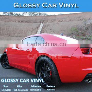 CARLIKE 1.52x30M Air Free Stretchable Glossy Car Wrapping Foile