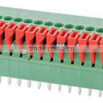 Spring Clamp Terminal Block, Pitch 2.54mm, TB141V