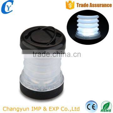 Emergency camping light custom logo AAA battery 5 LED Portable Camping Lantern