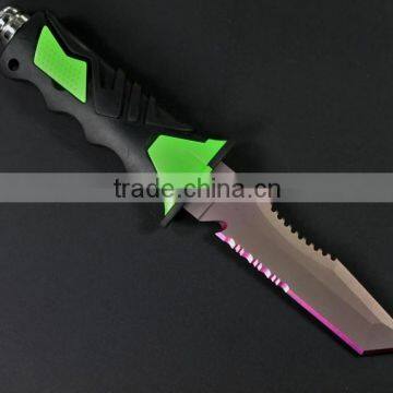 high quality Beta titanium scuba diving knife for outdoor sports