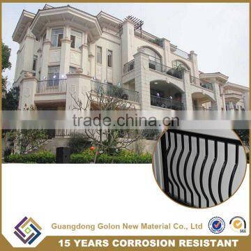 Best Handrail Project Manufacturer Customized Indoor/Outdoor Terrace Metal/ Aluminum Balcony Railing Designs photo-3