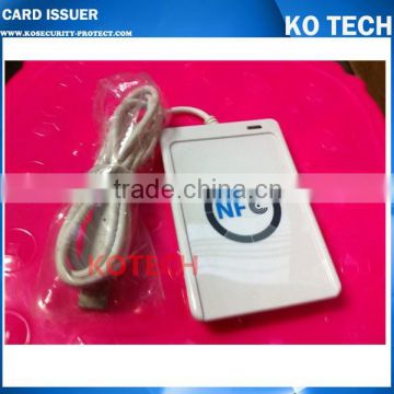 acr122u nfc smart card reader support ISO/IEC 18092,ISO14443A protocol to read and write can be used for access control system