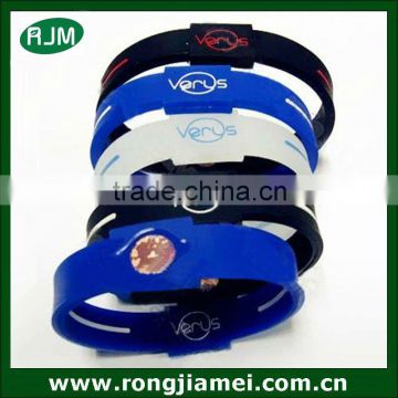 New fashion silicon power bands custom promotion souvenir