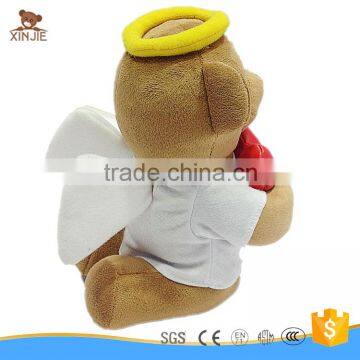 Good Quality Prayer Bear Plush Toy Custom Made Soft Prayer Bear Toy With Heart Shape Voice Recorder photo-3