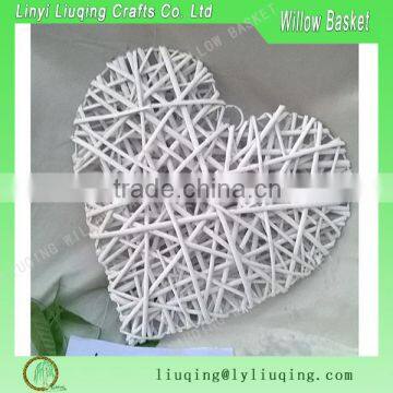 White willow heart wicker heart for Christmas decoration