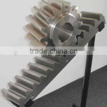 OEM high precision and cnc machining casting Gear Rack part