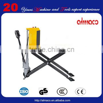 electric high lift hand pallet truck