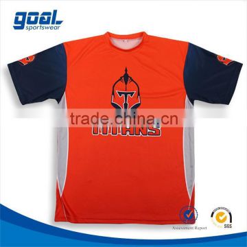 Professional sports customized lacrosse shooting shirts