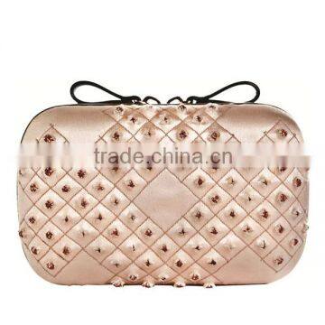 Pink European Purse, Party Puse, Elegant black clutch evening bag ladies fashion party bag EV1050