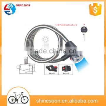 Ultimate Protection remove adjustable Cable Lock W/LED Light, Military Grade Braided Steel & Components                        
                                                Quality Choice