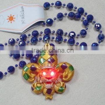 Wholesale Mardi Gras Beads Necklace Globe Beads Light Up Beads