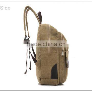 2014 Multiple Color Fashion Hiking Backpack, Cotton Canvas Backpack for Sport in Guangzhou photo-2
