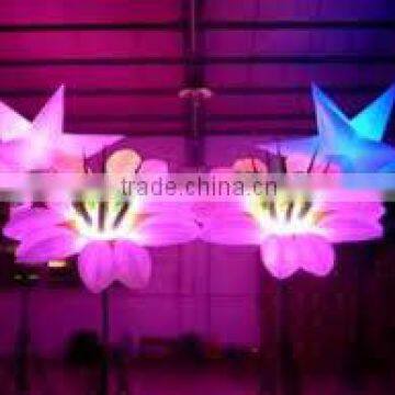 led inflatable flower,led inflatable event party decoration,inflatable flower decoration