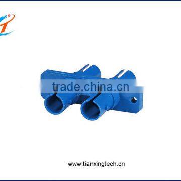 Duplex multi mode plastic body ST adapter