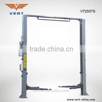 Electric lock release symmetry and asymmetric arm heavy duty two post lift VT240TS