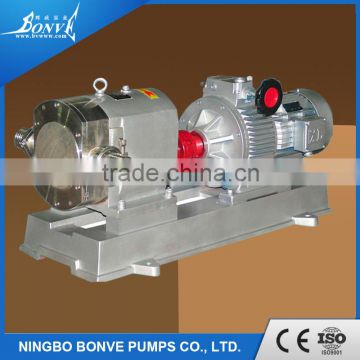 Food grade transfer pumps rotary lobe apple pomace pumps