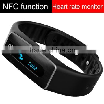 Free Sample NFC Waterproof OLED Display Bluetooth 4.0 Cicret Smart Bracelet