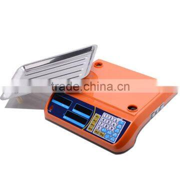 30Kg 10G Orange AC DC Power Weighing Scale Price