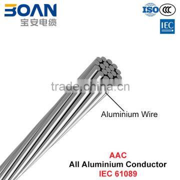 AAC Conductor, overhead bare conducotr, All Aluminium Conductor (IEC 61089)