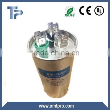 450V air conditioner 130uf aluminum ac run capacitor cbb65