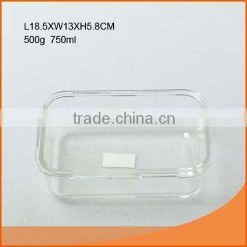 Best Selling 750ml Borosilicate Glass Food Container From Gold Supplier Quality Choice