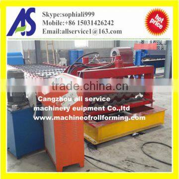 arc bias glazed tile roll forming machine