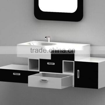 uv finish bathroom vanity cabinet for Saudi Arabia market