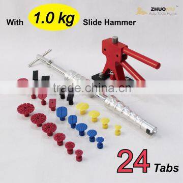 Paintless Dent Repair Tools with dent lifter slide hammer glue tabs,PDR-221