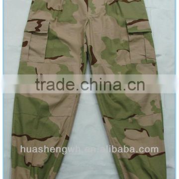 100% cotton Men camouflage pants