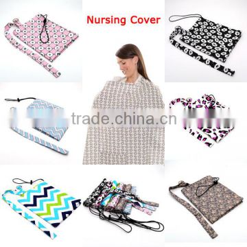 Organic Soft Cotton Material Customized Fancy Design Stylish Nursing Cover