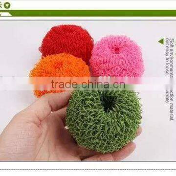 Linyi hengyu brand new product Polyester fiber scourer