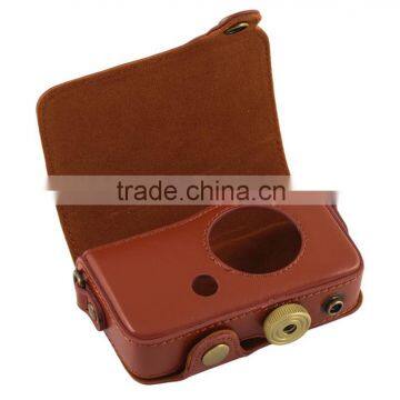 Factory Competitive Price High Class Mini Leather Camera Bag in Dongguan photo-2