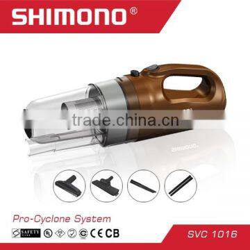 SHIMONO cyclone handheld dry vacuum cleaner with stainless steel filiter