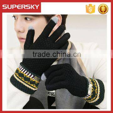 V-345 Fashion outdoor winter warmer gloves touch screen gloves magic golves for mobile phone