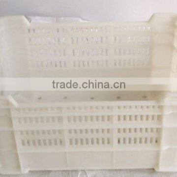 Hot sale Stack Nest Plastic Mesh Crate/ plastic crate for fruits