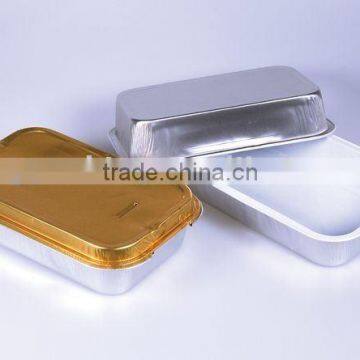 Coated aluminum foil for food container