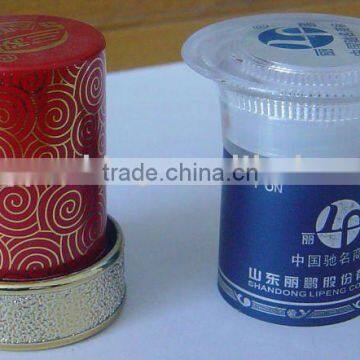 High Security Non-Refillable Glass Bottle Stopper For Wine