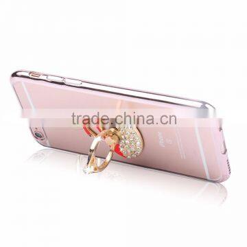 Samco Lovely Diamond Swan Mobile Phone Anti Drop Ring, Universal Ring 360 Degree Rotating Stent Holder Kickstand photo-5