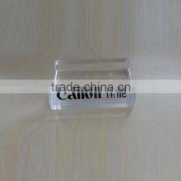 JLP Acrylic Brand Display Logo Block Thick High Transparency Block
