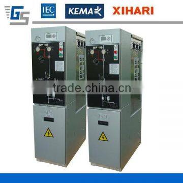 SF6 insulated vacuum circuit breaker panel, KEMA ring main unit