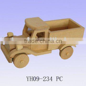 BIRCH WOOD CAR / WOODEN TOY TRUCK